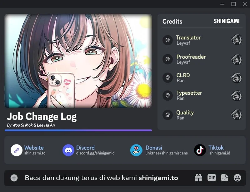 Komik Job Change Log Chapter 45 Fix gambar 1
